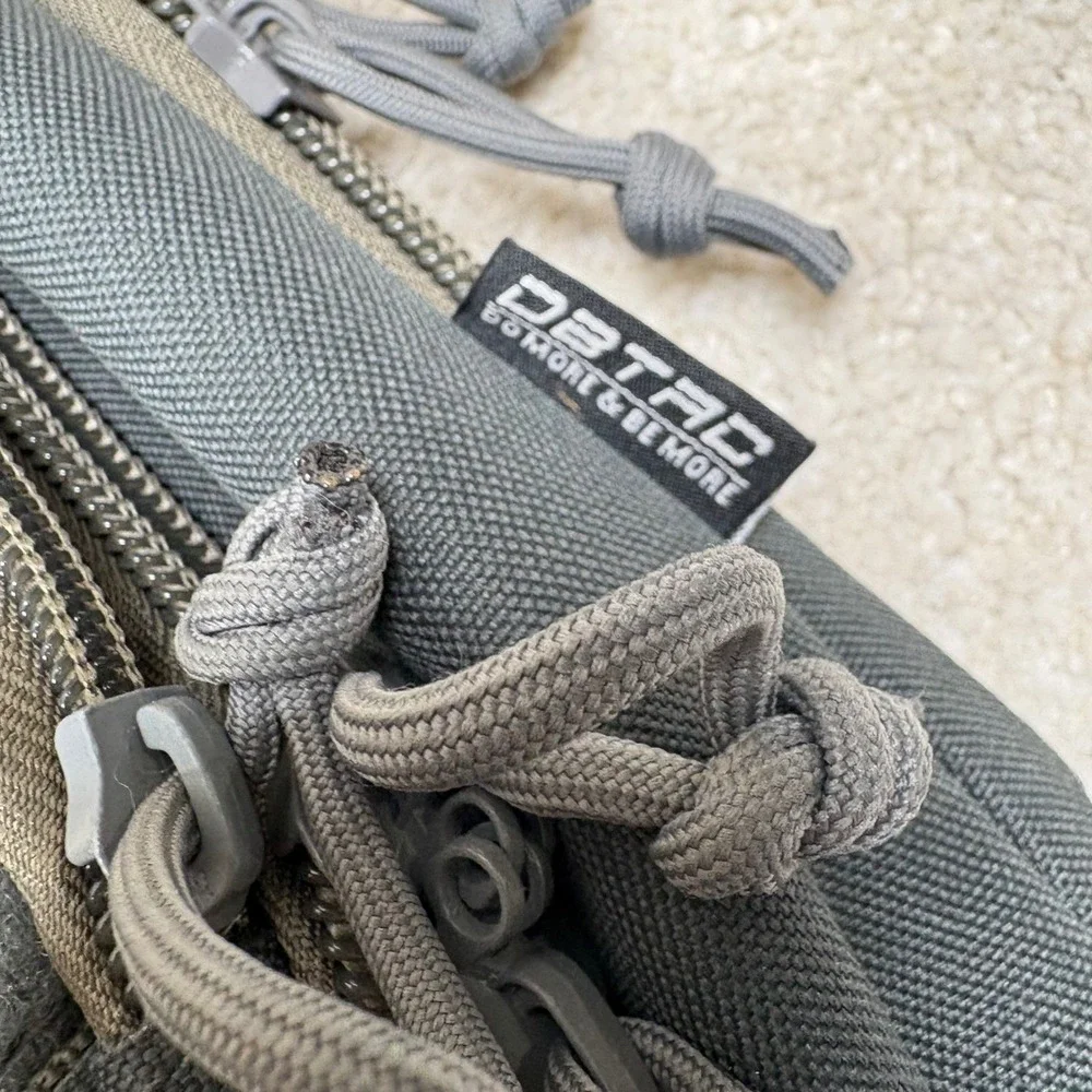 DBTAC Sling Bag Tactical Crossbody Shoulder Backpack Small‎ Gray EDC Pack